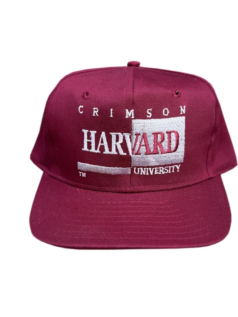 Vintage Signature Harvard University Crimson Hat